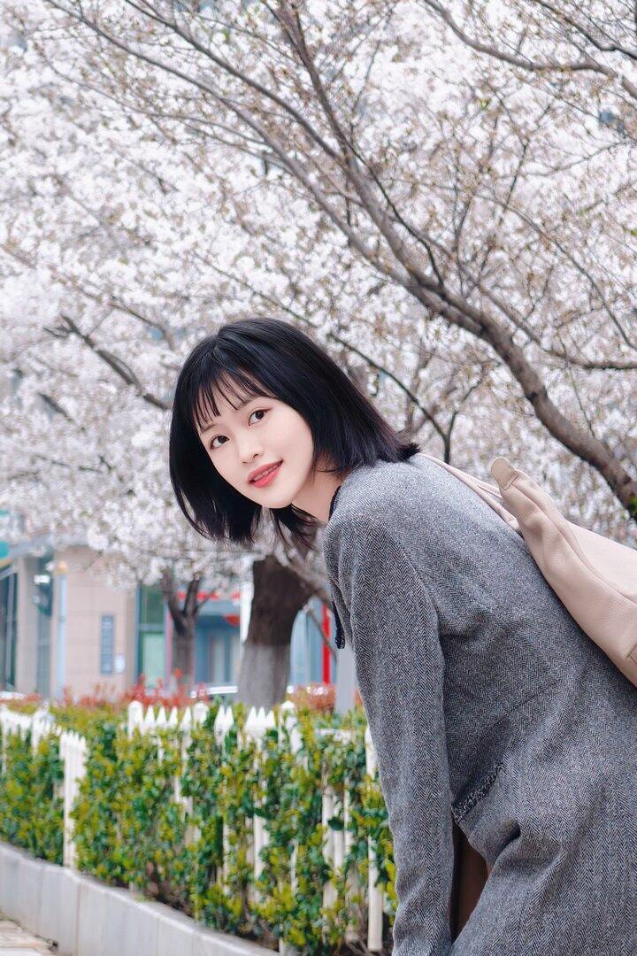 ootd ｜抬头见樱