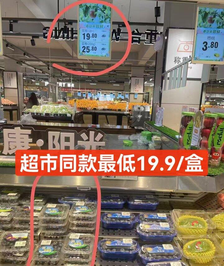 【自营】京鲜生&悦美添 花香蓝莓🫐