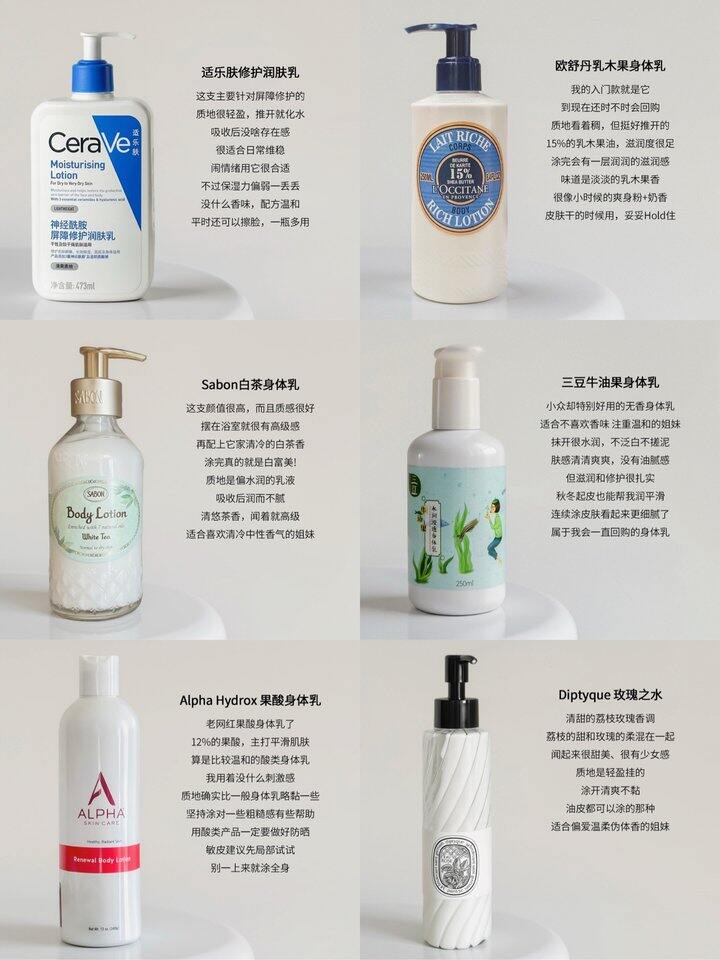 写写爱用的身体乳🧴 纯属自用分享