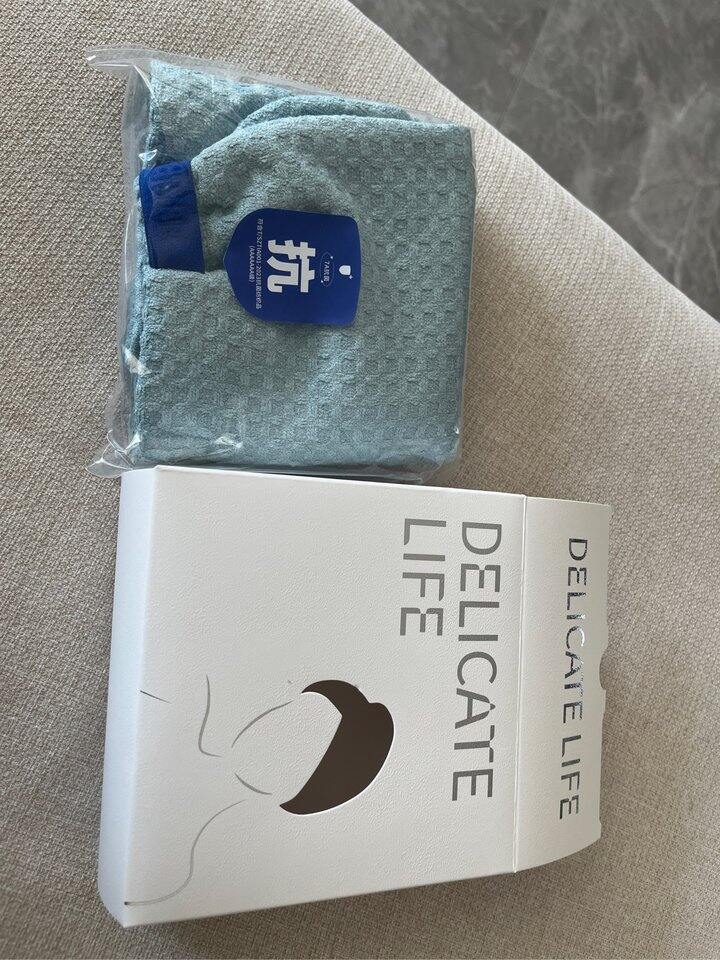 1688这件华夫格干发帽真不错