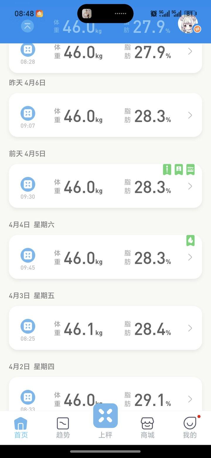 碎碎念+打卡7
