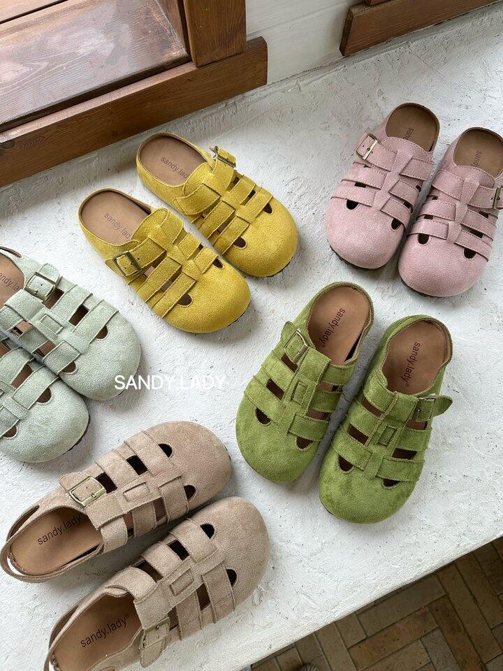 【𝐬𝐚𝐧𝐝𝐲.𝐥𝐚𝐝𝐲森系罗马鞋】，一脚踏入油画般的春夏~