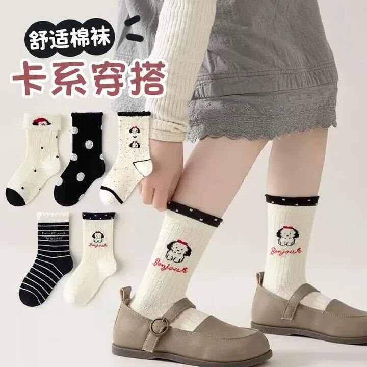 2.5/双❗️卡拉美拉 儿童卡通休闲棉袜