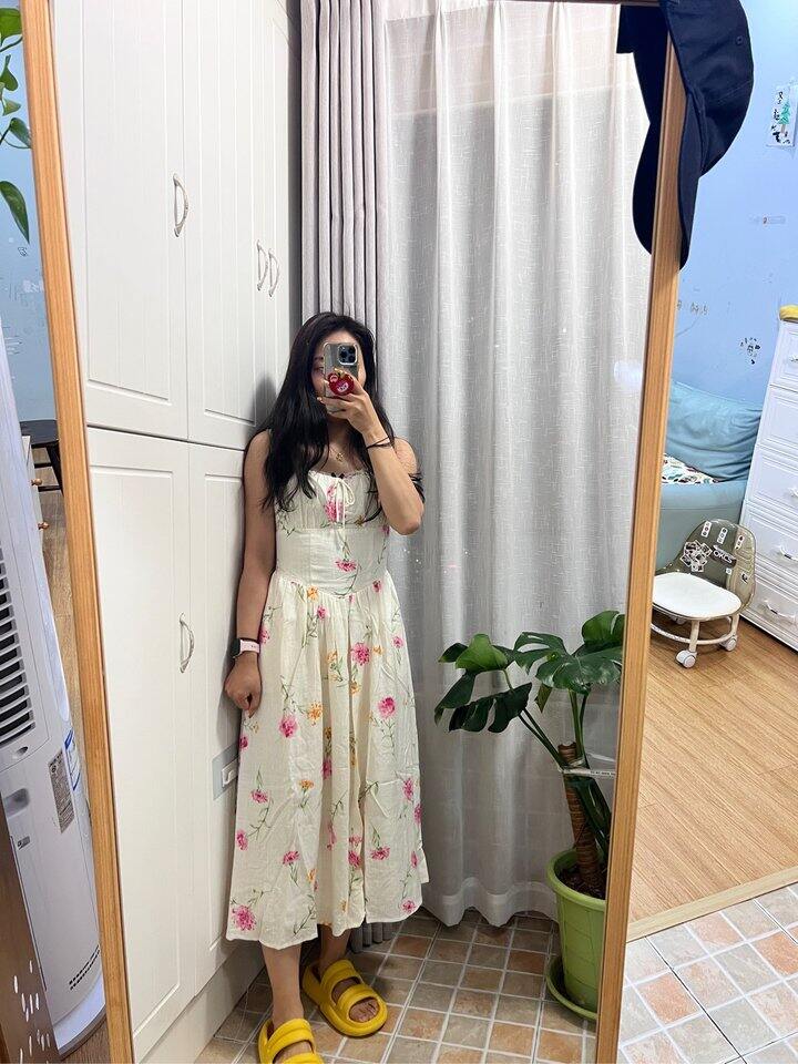 Pdd46买了条forever21的裙子