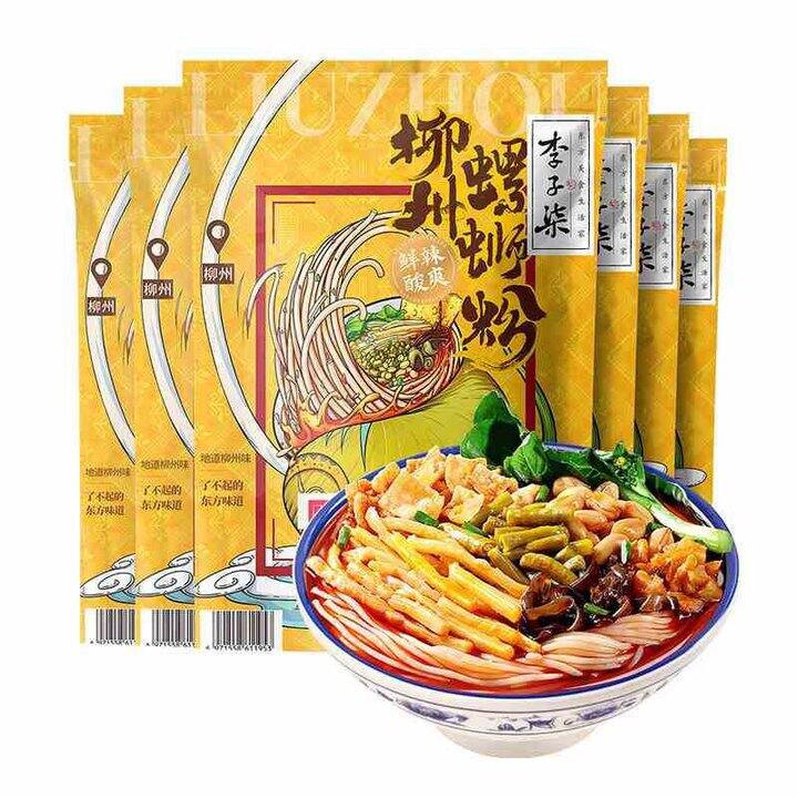 李子柒 柳州 螺蛳粉