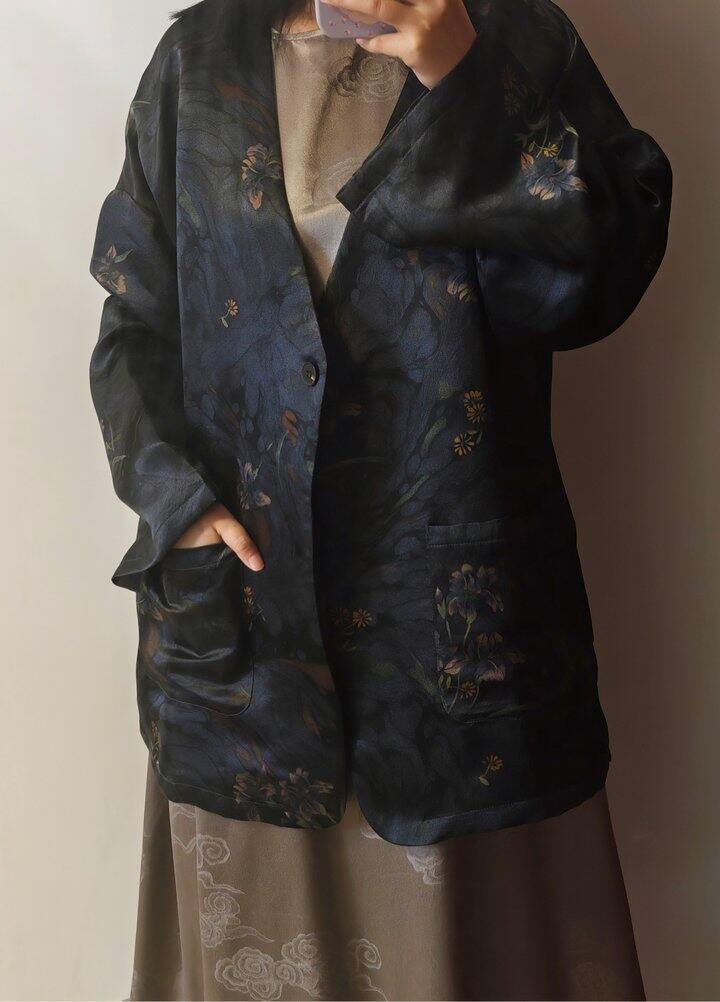 香云纱西装外套留不留