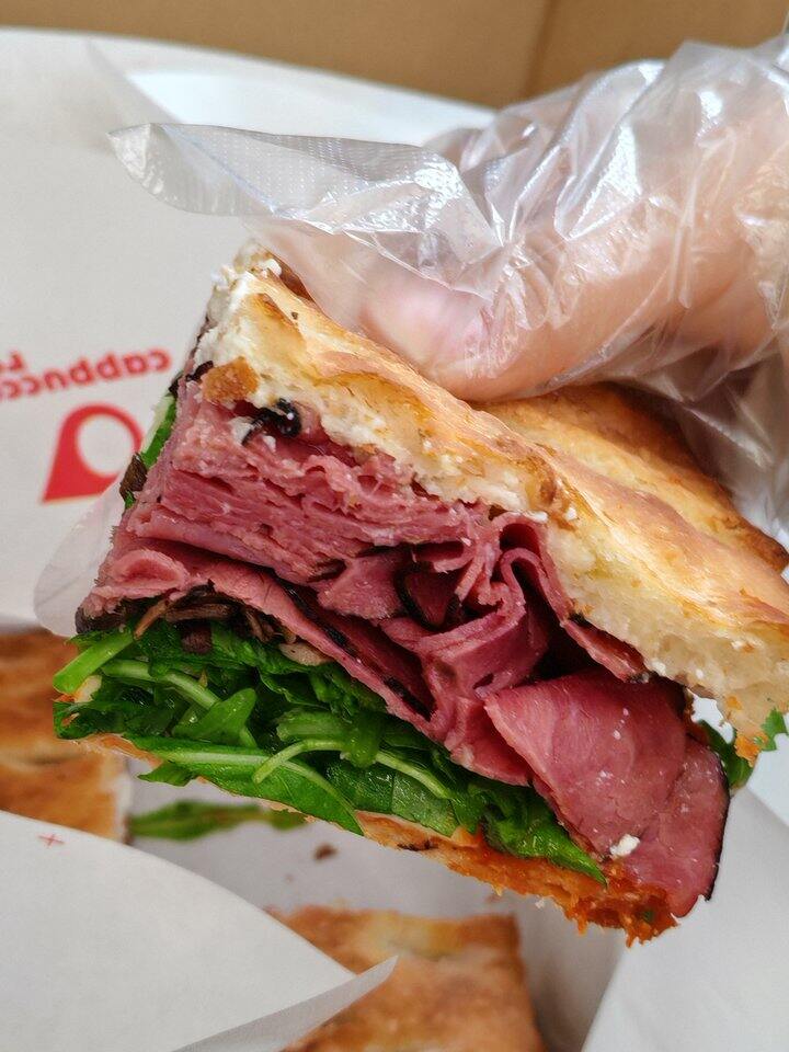 今天去打卡了北京小红帽三明治