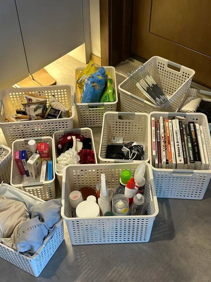 名创同款特大收纳筐2个💰8.9，4.9/个！！