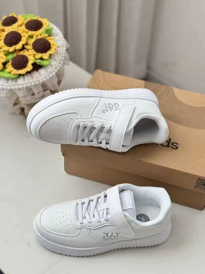 361度儿童运动小白鞋💰58，抢礼金！