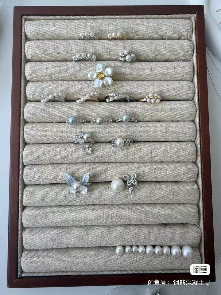 珍珠戒指款式图图图～