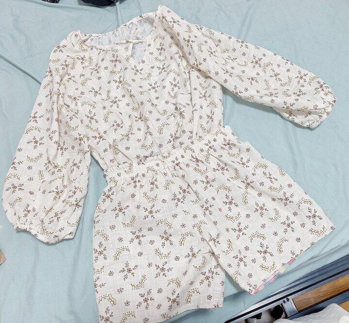 给妹妹突突突了一套睡衣