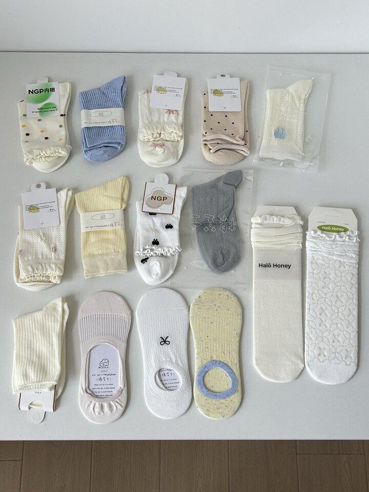 春夏女袜福袋 15双29.9