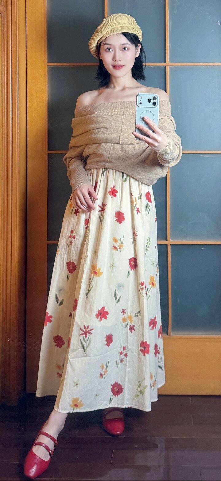 ootd ｜ 送你一朵小红花