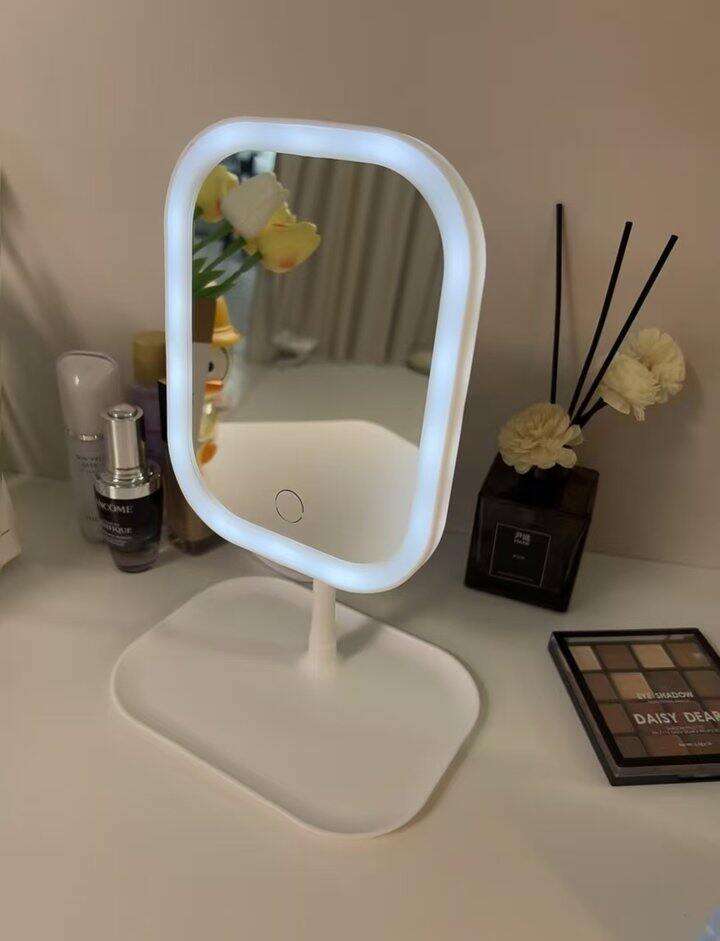 薅，4.99💰发光led智能化妆镜