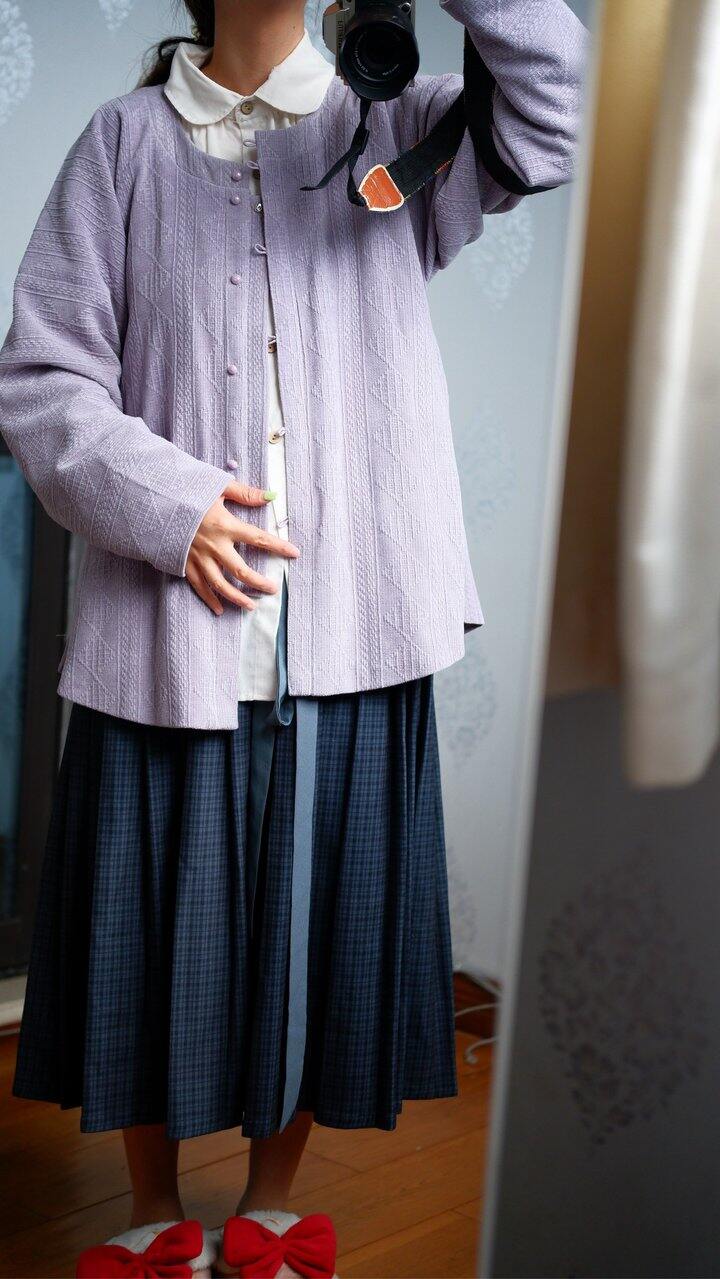 这个春天最后一次穿针织