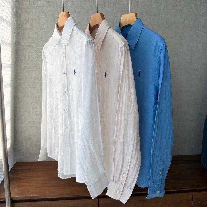 拉夫劳伦亚麻衬衫