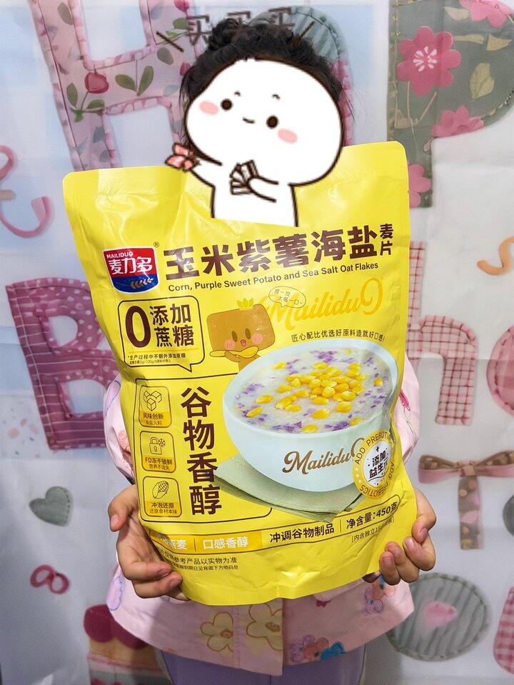 麦力多玉米紫薯麦片
