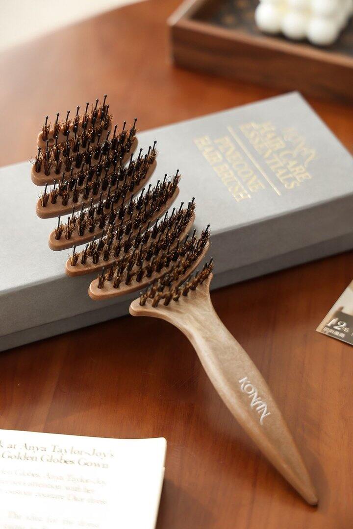 Konan猪鬃毛蓬蓬梳！💰29.9