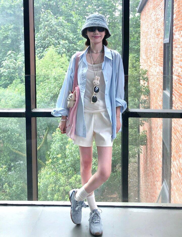 💰63 Misswiss防晒衬衫