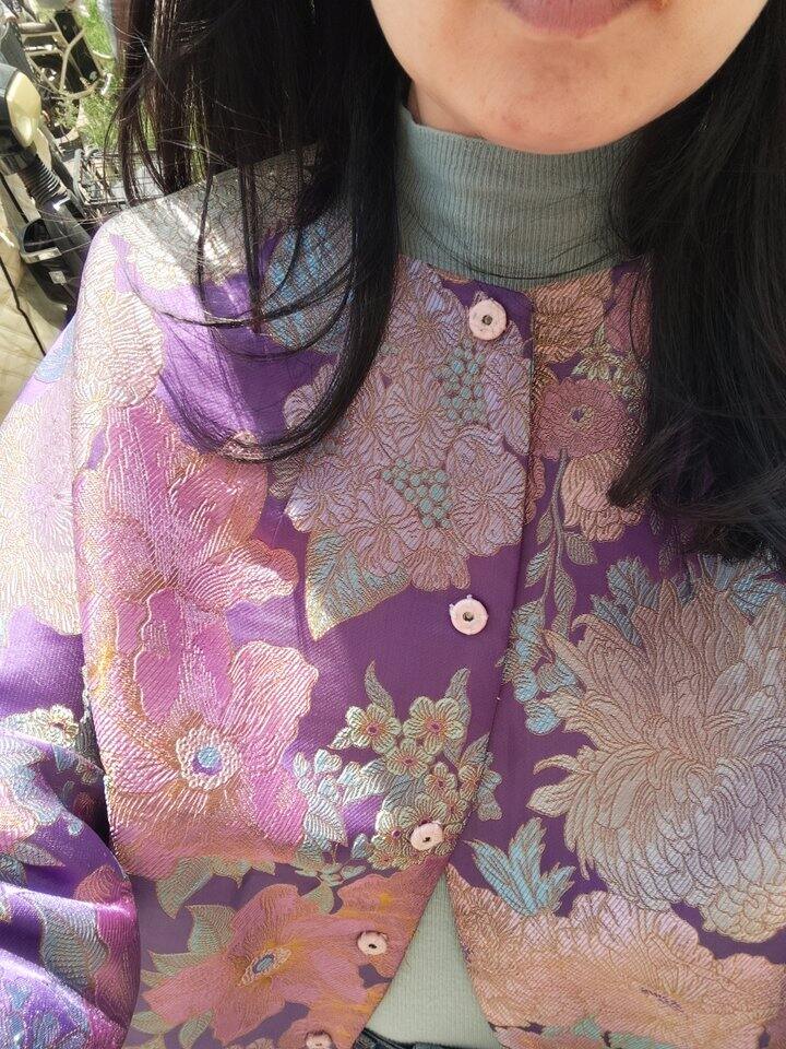 唯一的一件中式外套