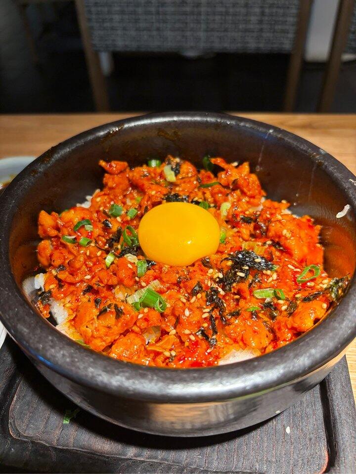 看着好吃但超辣的饭