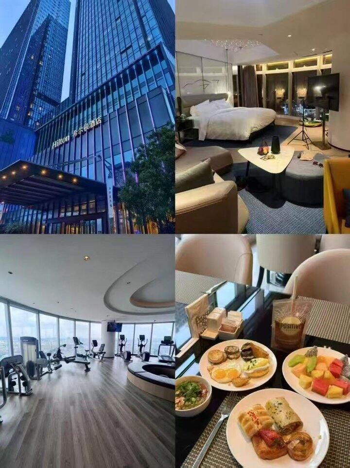 来‼️五一要出去玩的姐妹安排‼️希尔顿酒店💰269😱五一/周末均可用‼是兑换卷超额需补差✅