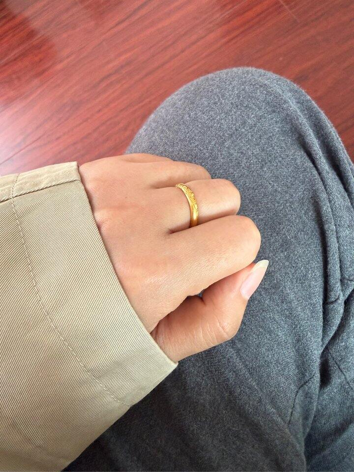 周大福传承系列戒指