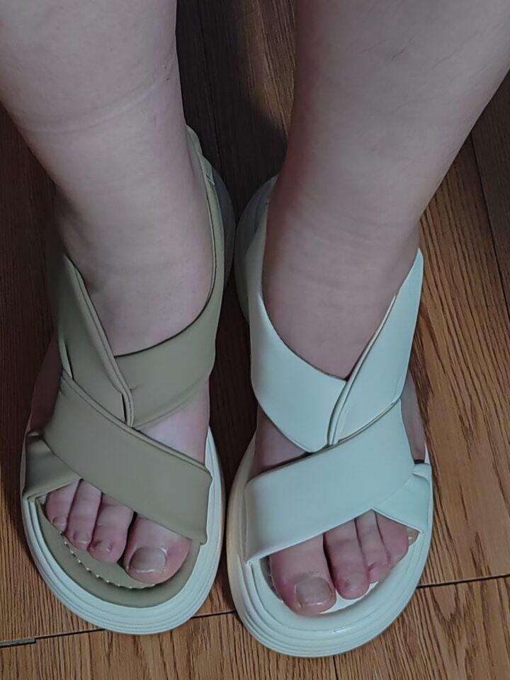 凉鞋晒单