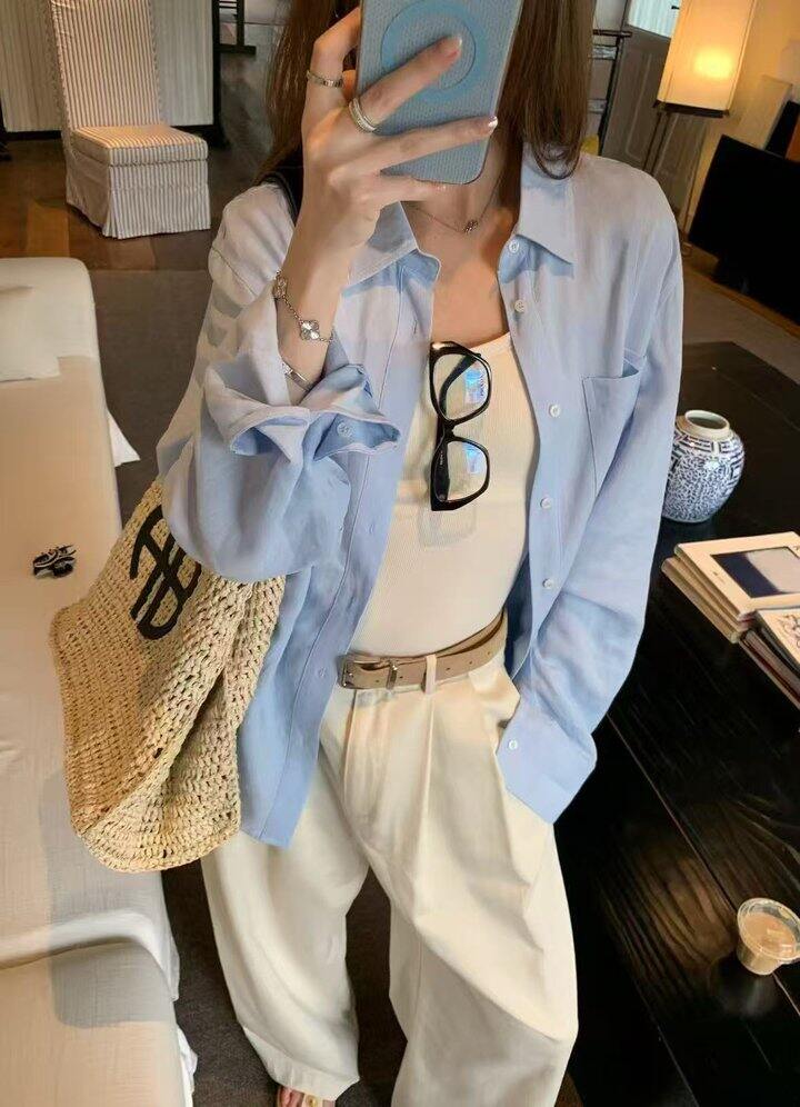 50💰MissWiss轻肤防晒衬衫