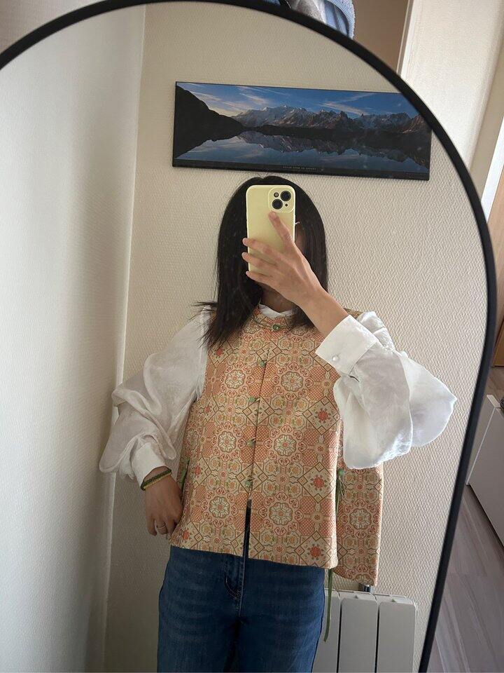 今天穿宋锦去吃好吃的