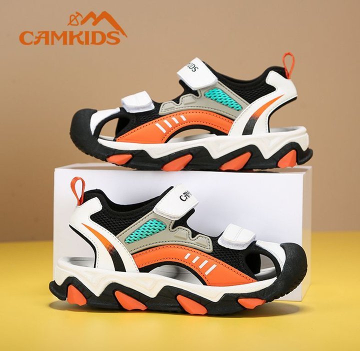 🍅58.9💰CAMKIDS儿童包头凉鞋