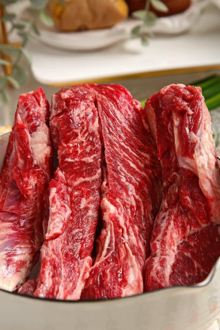 【澳洲谷饲安格斯牛肋条】限时1天178到手4斤