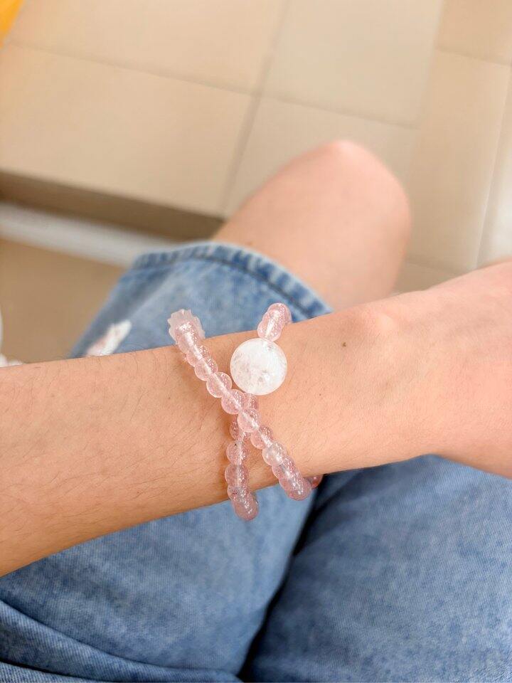 草莓晶手链