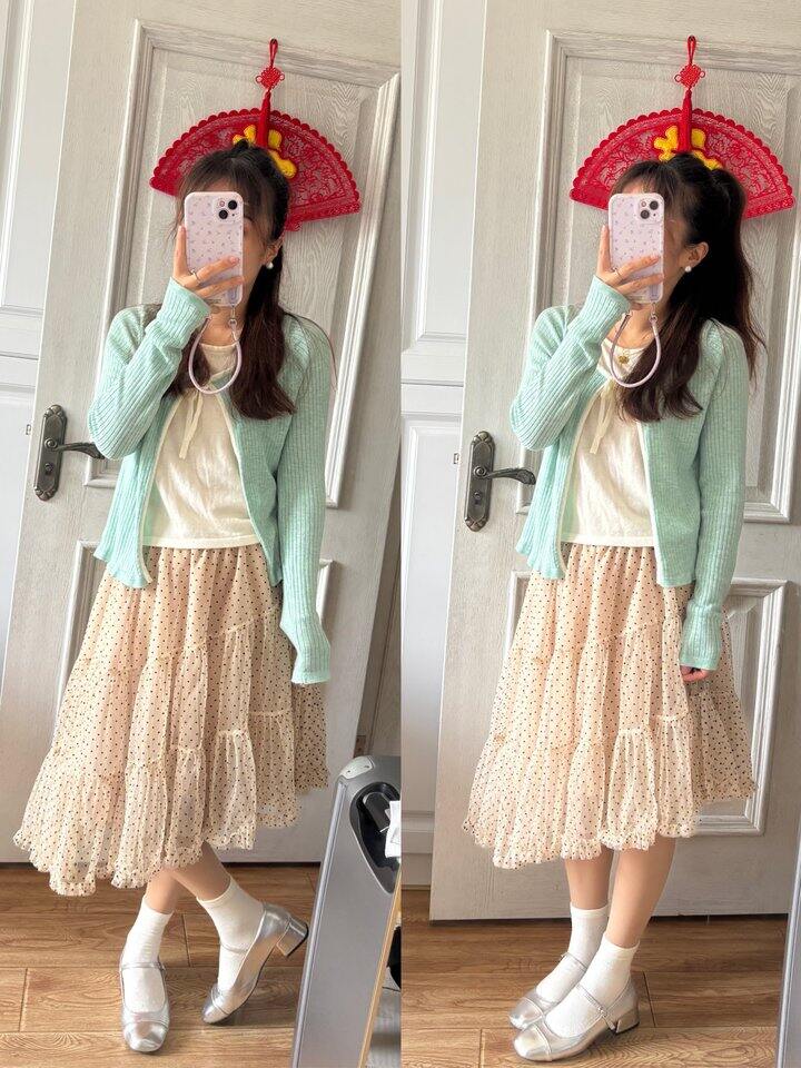 纱裙上身图