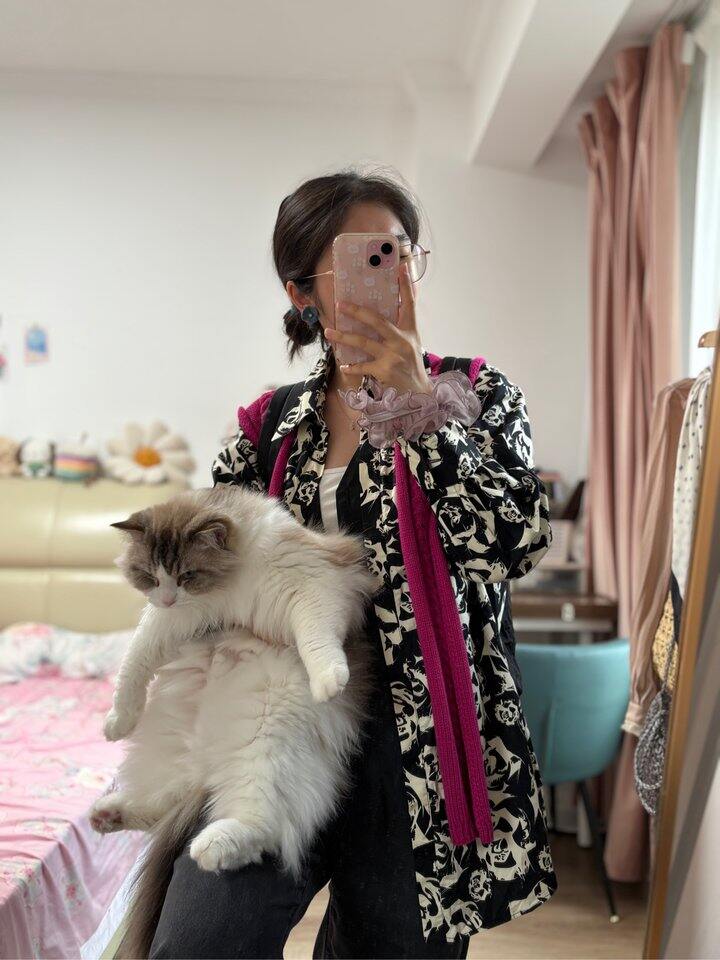 今日佩戴小猫挂饰