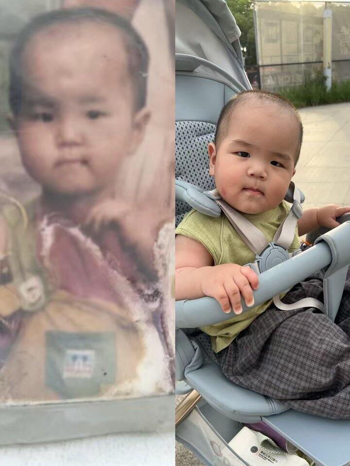 我儿子和我像吗？