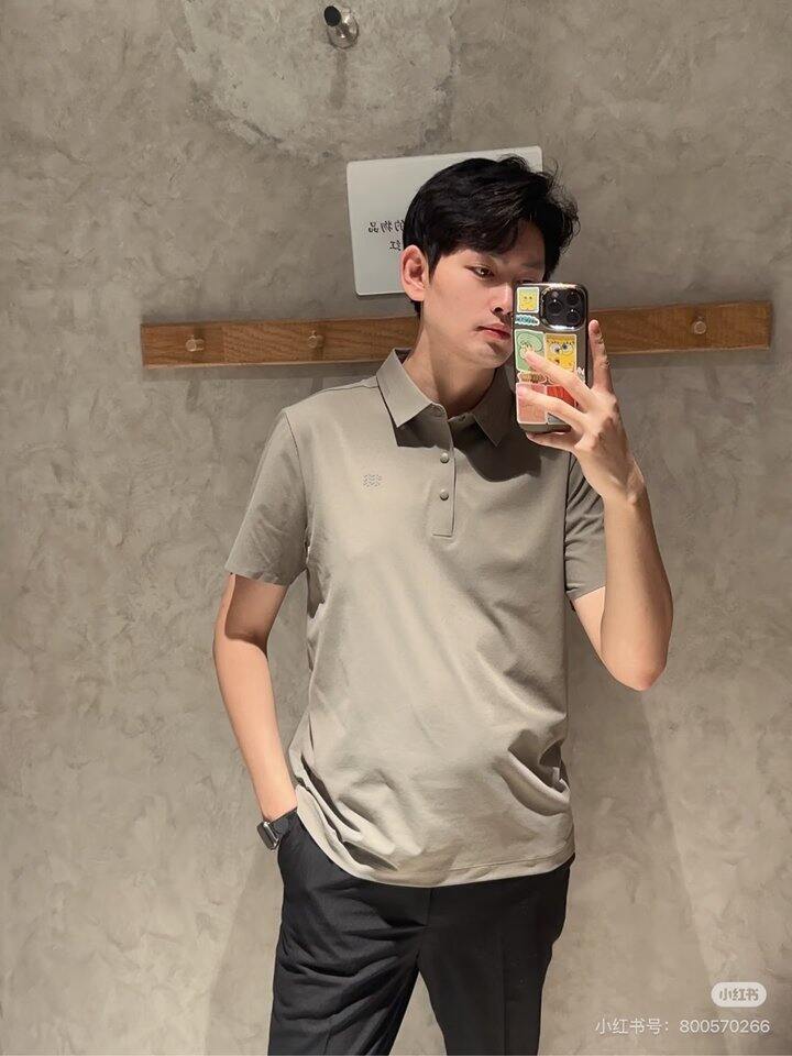 可隆男士5色户外速干polo短袖！💰119