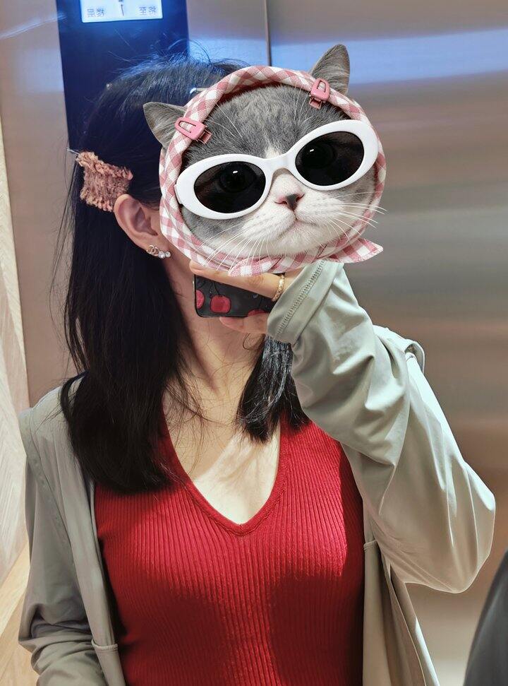 靠着5元的发夹出片