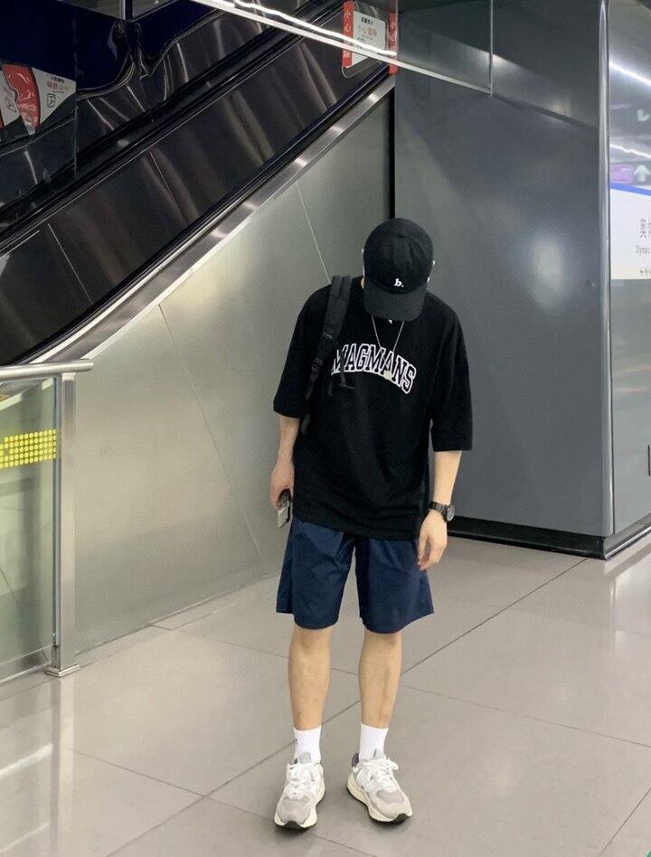 桑蚕丝手感男士短裤套装！💰20+