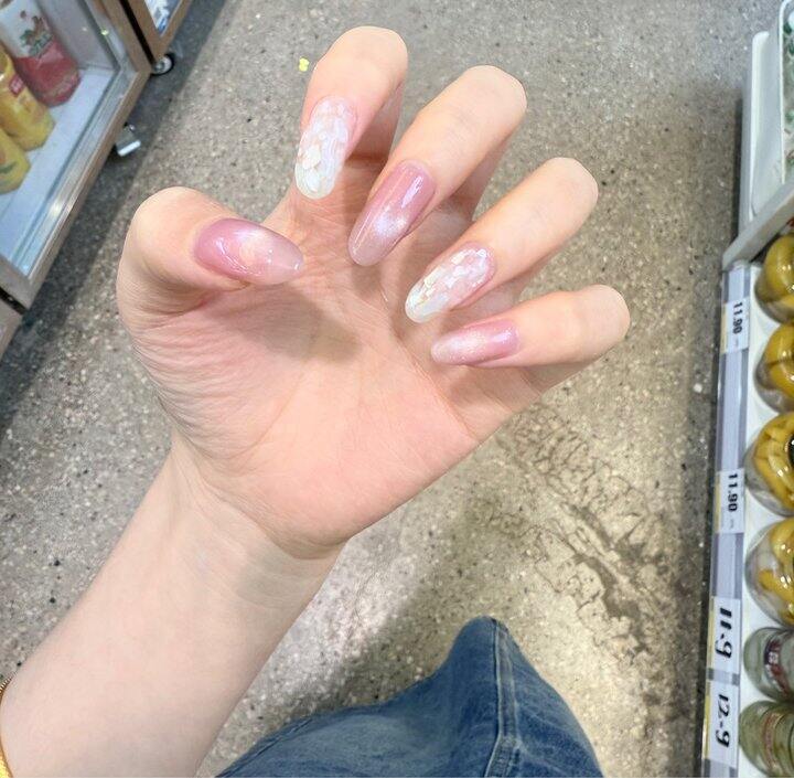 新指甲嘿嘿