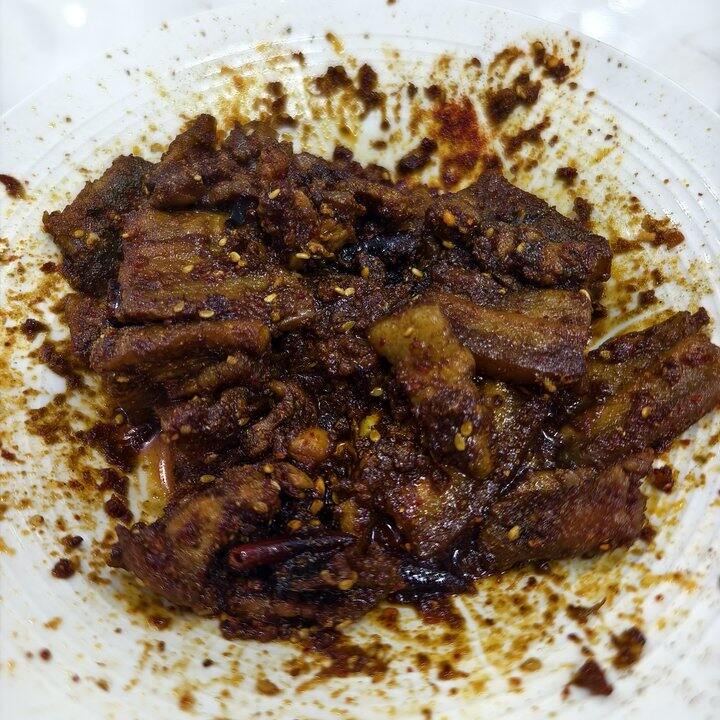 微波炉烤五花肉