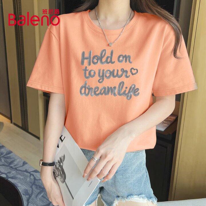 班尼路 女纯棉百搭短袖