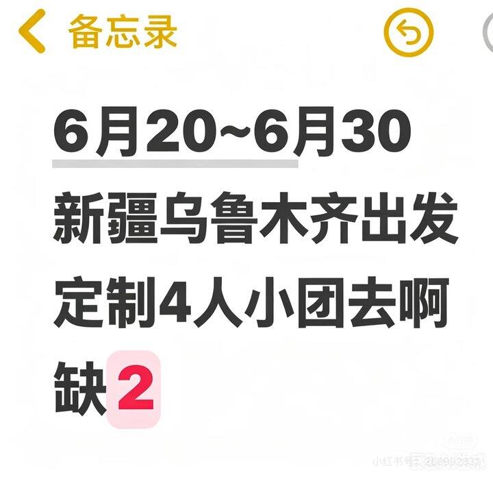 新疆伊犁6.20-30拼小团队友