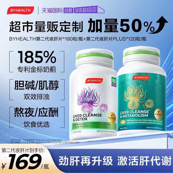 汤臣倍健护肝片快‼️史低价，0.4/粒