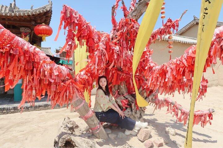 在《大话西游》拍摄地，戏瘾上身的一天～