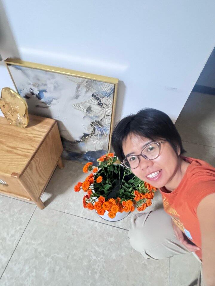 花和 T恤