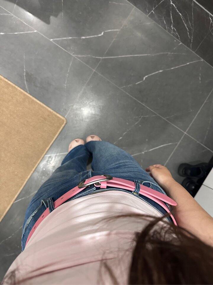 买了蘑糯糯同款粉腰带