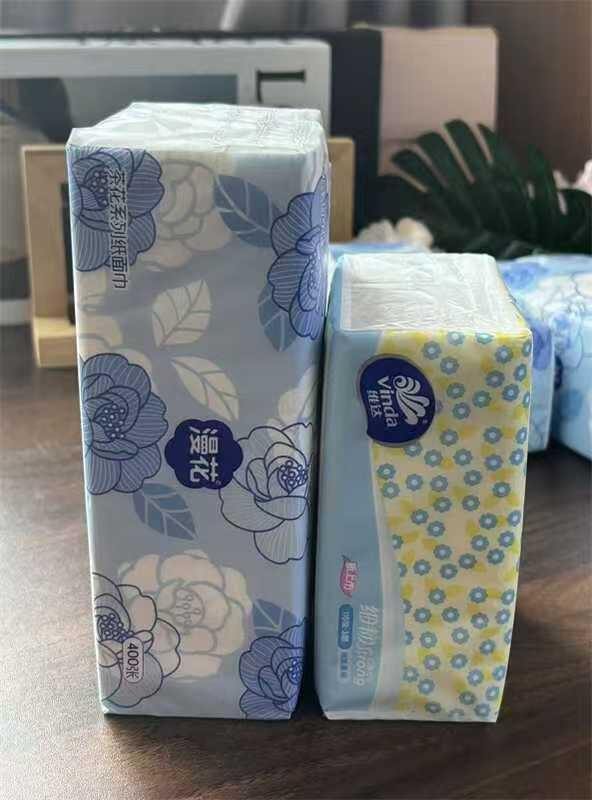 漫花 雪茶花抽纸 5层400张巨无霸💥1.3