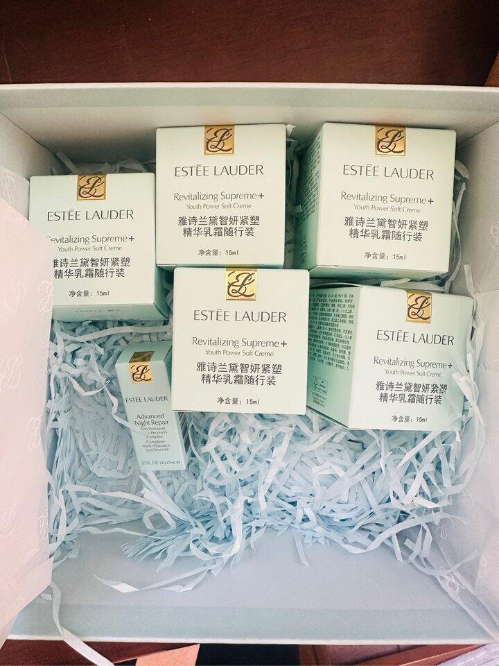 出智妍面霜乳霜15ml×5 小棕瓶精华7ml