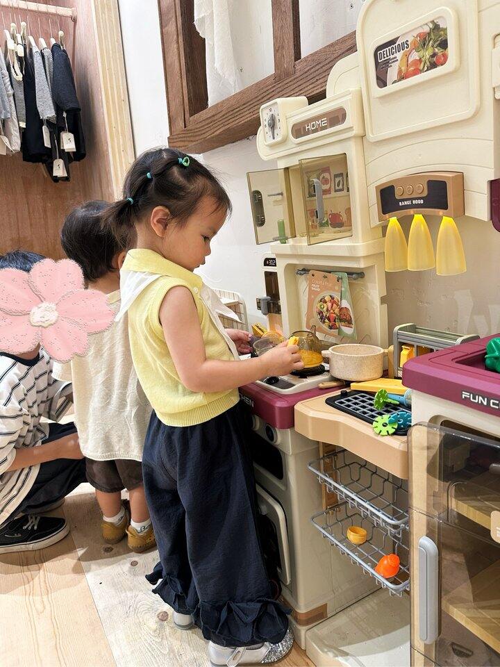 又买小女孩衣服啦！